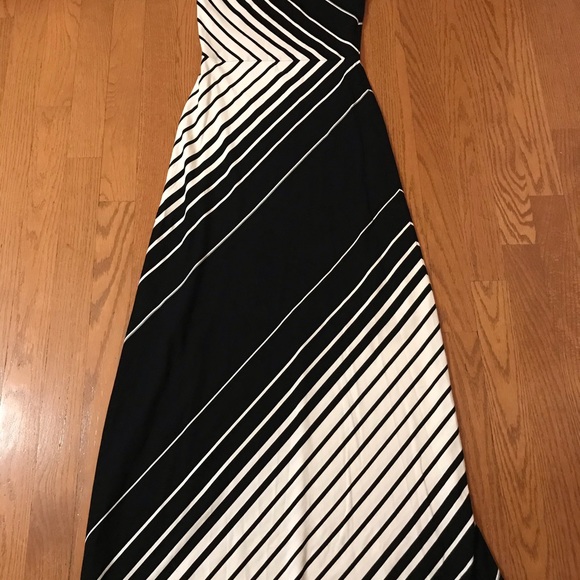 White House Black Market Strapless Maxi Dress - Picture 2 of 4